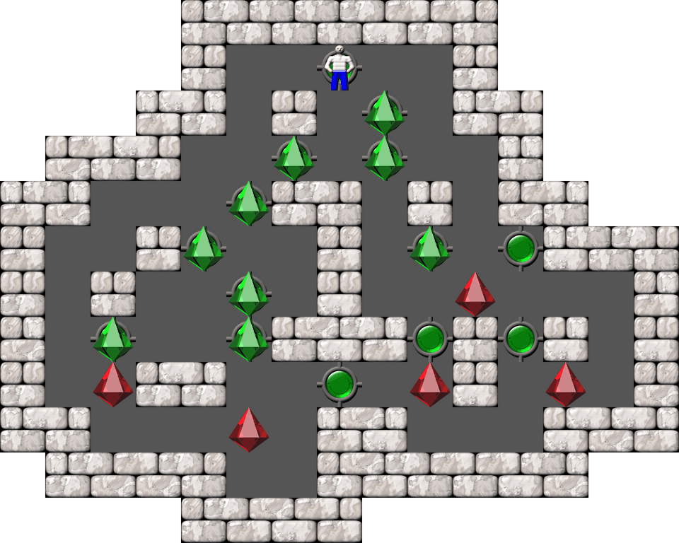 Sokoban Tertius gradus ad Olympo 1 level 27